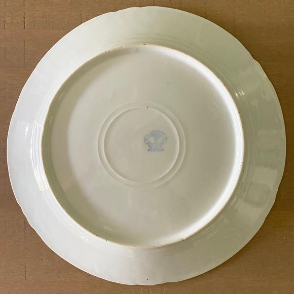 Antique Victoria Carlsbad Austria Signed FR. Stahl Raised Border Design Plate - Picture 4 of 9